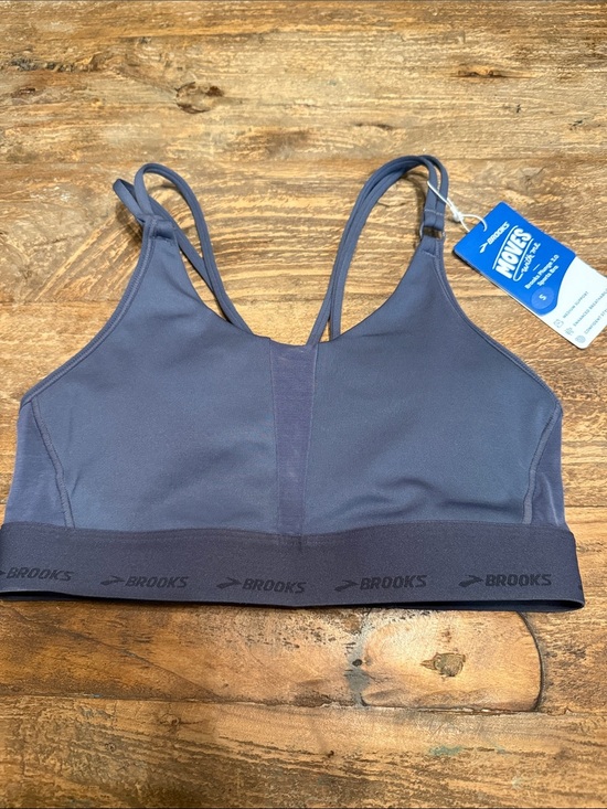 Brooks Other - Brooks Women's Plunge 3.0 Slate Double-Strap Sports Bra